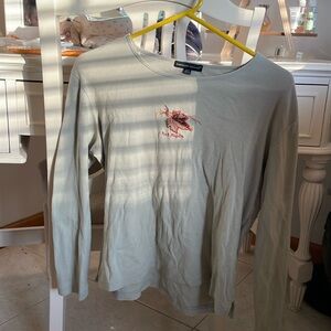 Carolyn Taylor long sleeve shirt, red maple shirt